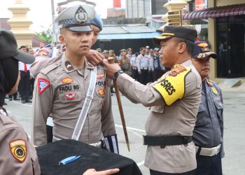 Kapolres Kerinci AKBP M. Mujib Pimpin Apel Gelar Pasukan Operasi Patuh Siginjai 2024