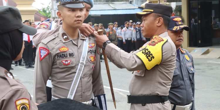 Kapolres Kerinci AKBP M. Mujib Pimpin Apel Gelar Pasukan Operasi Patuh Siginjai 2024