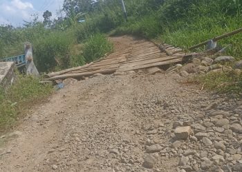 Puluhan Tahun Rusak, Jalan di Sako, Tamiai, Kerinci Tak Kunjung Diperbaiki Pemerintah