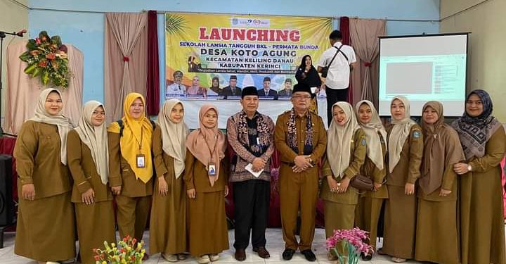 Sekda Kerinci Zainal Efendi Launching Sekolah Tangguh Lansia