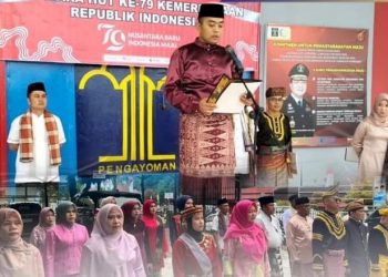 Rutan Sungai Penuh Laksanakan Upacara Peringatan HUT RI ke-79