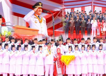 Pimpin Upacara HUT RI Ke-79, Pj. Bupati Asraf Apresiasi Kesuksesan Paskibraka Kerinci