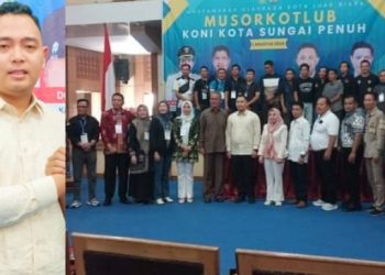 Dean Jerry Pramana Pimpin KONI Kota Sungai Penuh Periode 2024-2028