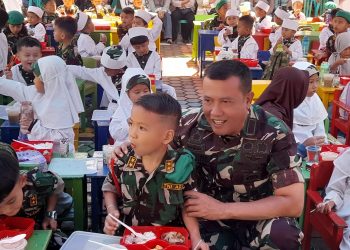 Bantu Cegah Stunting, Kodim 0417/Kerinci Gencarkan Program Dapur Masuk Sekolah