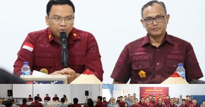 Imigrasi Kerinci Ikuti Monev dan Penguatan dari Divisi Keimigrasian Kanwil Kemenkumham Jambi