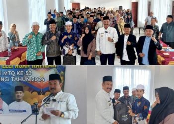 Lepas Kafilah MTQ, Pj. Bupati Asraf Beri Semangat dan Siapkan Reward Umroh Untuk Juara