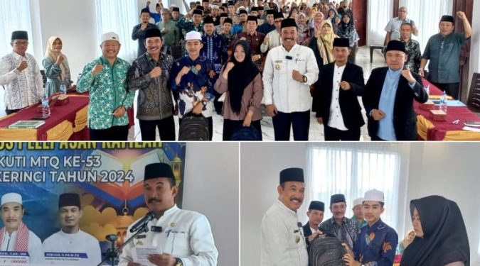 Lepas Kafilah MTQ, Pj. Bupati Asraf Beri Semangat dan Siapkan Reward Umroh Untuk Juara