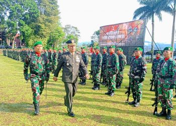 HUT TNI ke-79, Kodim 0417/Kerinci Gelar Upacara dan Syukuran