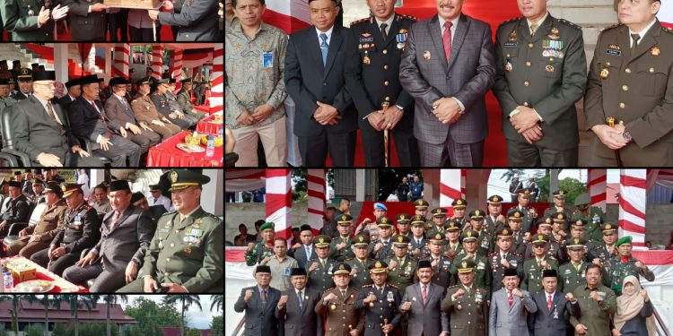 Pj. Bupati Kerinci Asraf Hadiri Upacara Peringatan HUT TNI ke-79 Tahun 2024