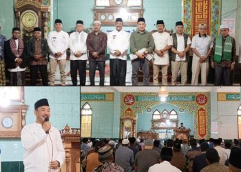 Safari Jum’at di Desa Pungut Mudik, Pj. Bupati Asraf Ajak Masyarakat Ciptakan Pilkada Damai dan Kondusif