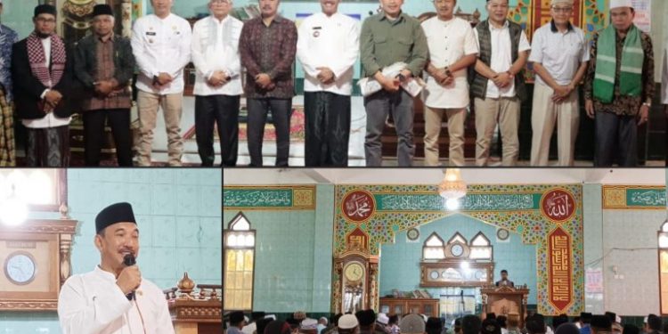 Safari Jum’at di Desa Pungut Mudik, Pj. Bupati Asraf Ajak Masyarakat Ciptakan Pilkada Damai dan Kondusif