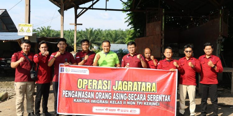 Demi Tegaknya Hukum Keimigrasian, Imigrasi Kerinci Gelar Operasi Jagratara Tahap III