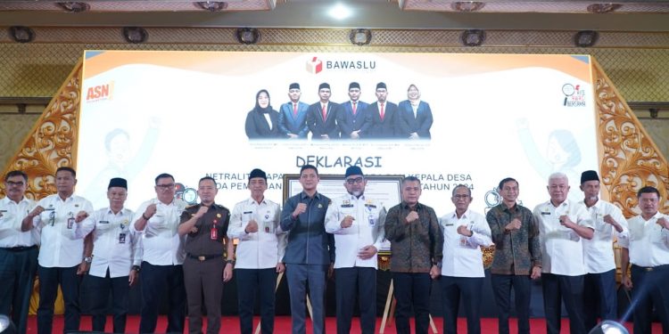 Pjs. Gubernur Sudirman: Wujudkan Pilkada Aman, Damai, Kondusif Serta Jaga Netralitas ASN dan Kepala Desa