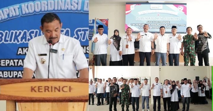 Buka Rakor Publikasi Data Stunting Kerinci, Pj. Bupati Asraf Apresiasi Kerja Keras Tim Yang Terlibat