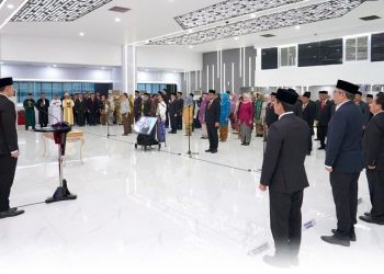 Lantik 67 Pejabat Struktural dan Fungsional, Menteri AHY Harapkan Jajaran Kementerian ATR/BPN Bangun Semangat Integritas