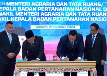 Sertijab Menteri dan Wakil Menteri ATR/BPN, Nusron Wahid: Siap Lanjutkan yang Dirintis para Pemimpin Pendahulu