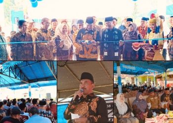 Pj. Bupati Asraf Resmikan Gedung Seni dan Olahraga Karang Taruna Tunas Muda Pendung Tengah