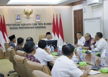 Terima Audiensi BIG, Menteri Nusron Perkuat Kolaborasi untuk Percepatan RTR dan PTSL