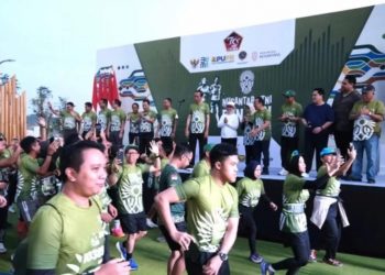 Wamen ATR/Waka BPN Hadiri Nusantara TNI Fun Run di IKN