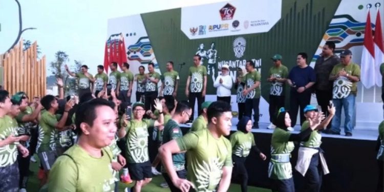 Wamen ATR/Waka BPN Hadiri Nusantara TNI Fun Run di IKN
