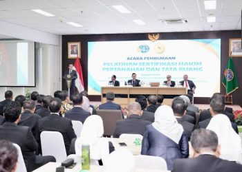 Gelar Sertifikasi Hakim Bersama Mahkamah Agung, Menteri AHY Tekankan Pentingnya Kolaborasi untuk Hadirkan Keadilan bagi Masyarakat