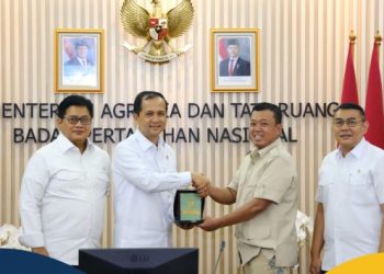 Menteri Nusron dan Menteri Transmigrasi Sepakat Manfaatkan Tanah Telantar Seluas 564.957 Hektare untuk Menyukseskan Program Transmigrasi
