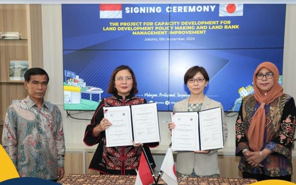 Kerja Sama dengan JICA, Dirjen PTPP Harap Pengelolaan Pertanahan Semakin Inovatif dan Berdampak