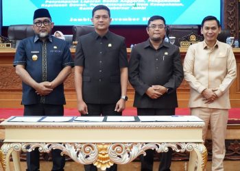 Pjs. Gubernur Sudirman Apresiasi Kerja Keras Dewan Dalam Menetapkan Badan Anggaran 2025
