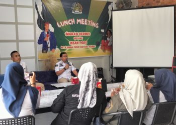 Pererat Silaturahmi, Imigrasi Kerinci Gelar Lunch Meeting Bersama Insan Pers