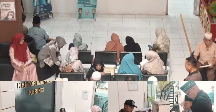 Kantor Imigrasi Kerinci Gelar Layanan Paspor Simpatik bagi Calon Jemaah Haji