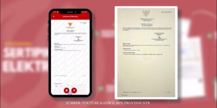 Tidak Lagi Berupa Buku, Kenali Bentuk Sertipikat Elektronik yang Lebih Aman dan Dapat Dilihat Melalui Aplikasi Sentuh Tanahku