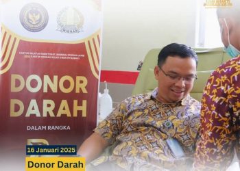 Sambut Hari Bakti Imigrasi ke-75, Imigrasi Kerinci Gelar Donor Darah