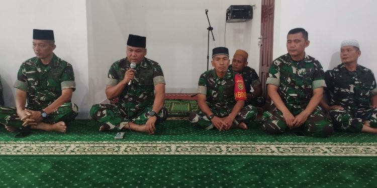 HUT Ke 79 Kodam II/Swj, Kodim 0417/Kerinci Gelar Doa Bersama