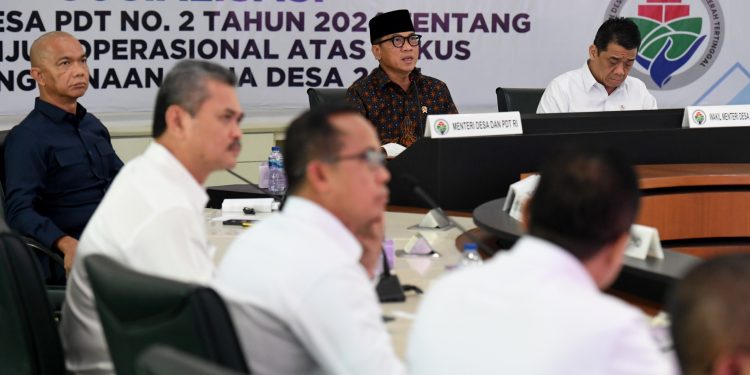 Menteri Desa PDT Tegaskan Tidak Boleh Kurang Dari 20 Persen Dana Desa Digunakan Untuk Ketahanan Pangan