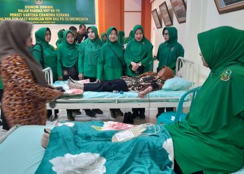 HUT Ke-79, Persit Kartika Chandra Kirana Kodim 0417/Kerinci Gelar Aksi Donor Darah