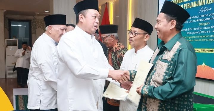 Menteri Nusron Tekankan Peningkatan Pendaftaran Tanah Wakaf di Sulawesi Selatan dan Gorontalo