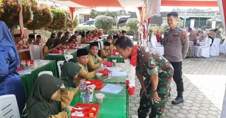 Atasi Stunting, Kodim 0417/Kerinci Rutin Menggelar Dapur Masuk Sekolah