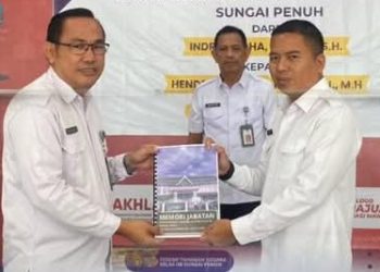 Rutan Sungai Penuh Gelar Sertijab dan Pisah Sambut Kepala Rutan