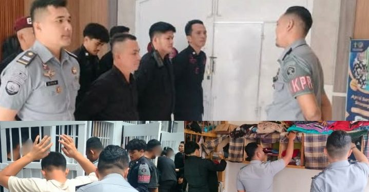 Rutan Sungai Penuh Gelar Razia Rutin Untuk Pastikan Rutan Bersih dari Barang Terlarang