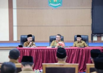 Wako Alfin Pimpin Rapat Koordinasi, Dorong SKPD Percepat Pertumbuhan Ekonomi Sungai Penuh
