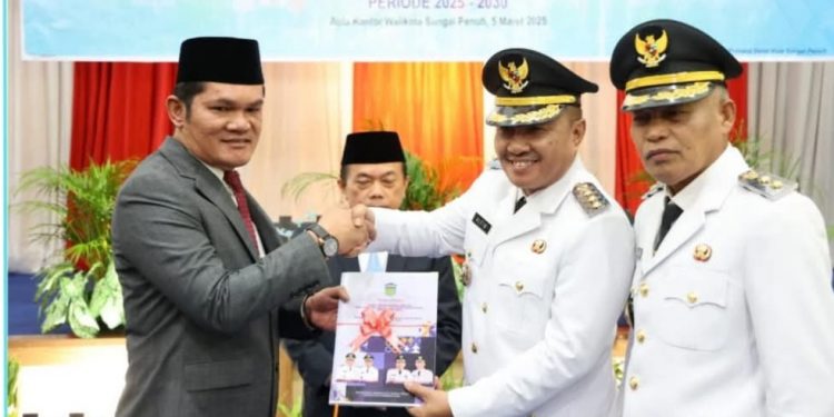 Sertijab Walikota Sungai Penuh : Kalaborasi Baru Menuju Kota Juara