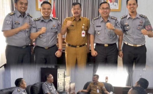 Rutan Sungai Penuh Lakukan Kunjungan Kerja dan Silaturahmi ke Kantor Bupati Kerinci