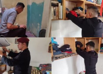Jelang Idul Fitri 1446 H, Rutan Sungai Penuh Gelar Razia di Blok Hunian