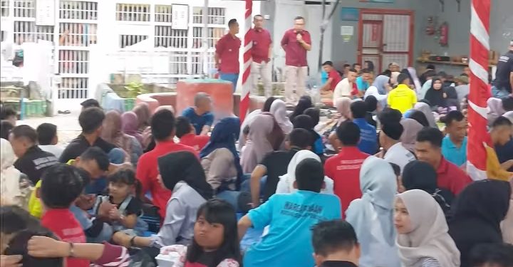 Kebersamaan Ramadhan, Rutan Sungai Penuh Gelar Buka Puasa Bersama Narapidana dan Keluarga