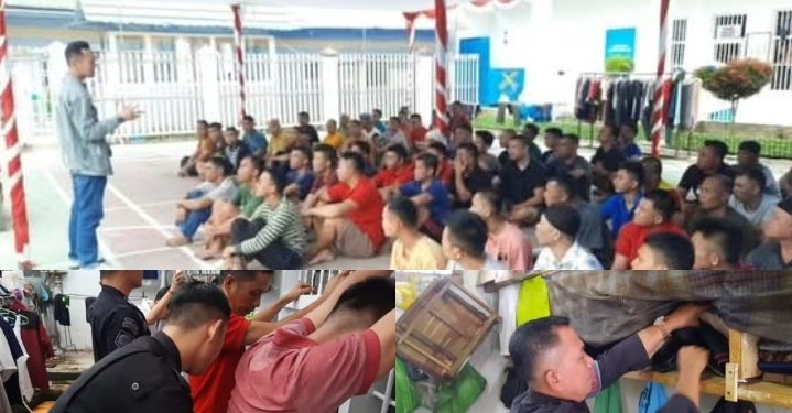 Rutan Sungai Penuh Razia Kamar Hunian Jelang Idul Fitri 1446 H