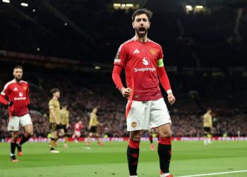 Bruno Fernandes Menggila! Hat-trick Sensasional Bawa Manchester United ke Perempat Final Liga Europa