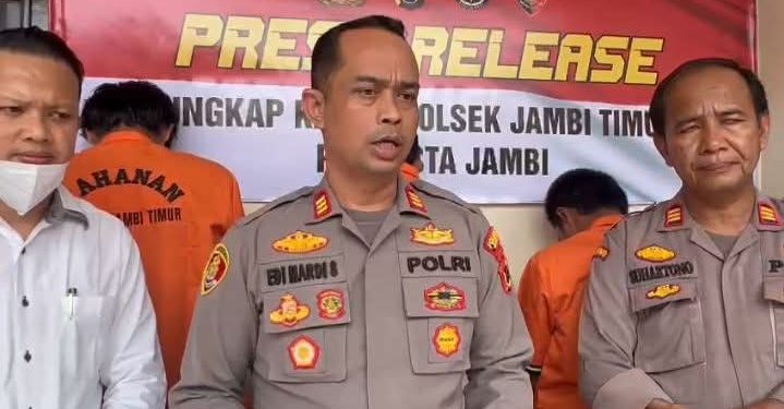 Komplotan Pencuri Tutup Manhole Dibekuk Polsek Jambi Timur, Kerugian Capai Puluhan Juta Rupiah