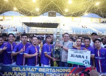 Panorama FC Juara Turnamen Antar Desa Tanah Kampung, Wako Alfin Dorong Pembinaan Talenta Muda