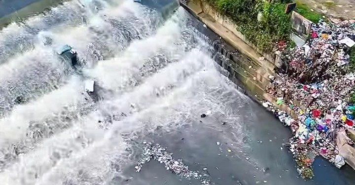 Memprihatinkan, Sungai Batang Merao Lokasi Empuk Masyarakat Membuang Sampah
