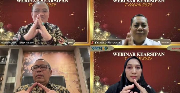 Lestarikan Memori Bangsa, Kementerian ATR/BPN Serahkan Arsip Statis ke ANRI